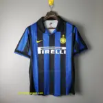 1998 models short-sleeved retro Inter Soccer Jersey