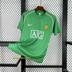 20 Manchester United Green Goalkeeper Retro Jersey