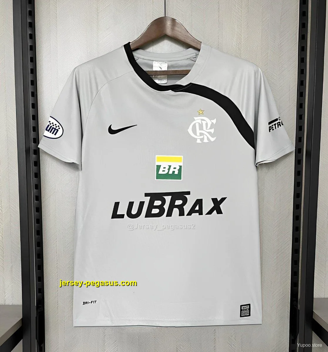 20 Retro Flamengo Goalkeeper Grey Jersey 20 Retro Flamengo Goalkeeper Grey Jersey