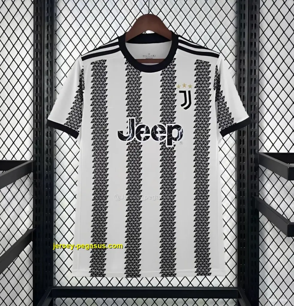 20 Retro Juventus Home Jersey
