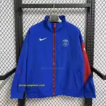 Paris blue windbreaker jacket