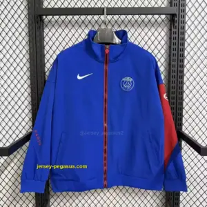 Paris blue windbreaker jacket