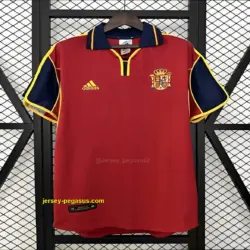 2000 Retro Spain Home Jersey