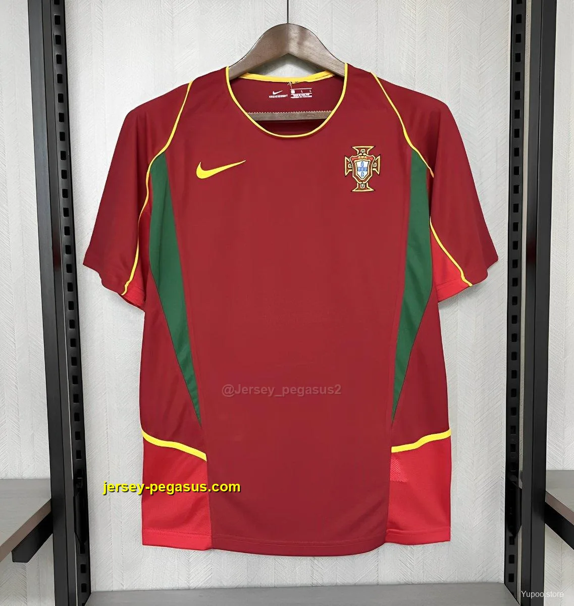 2002 Retro Portugal Home Jersey 2002 Retro Portugal Home Jersey