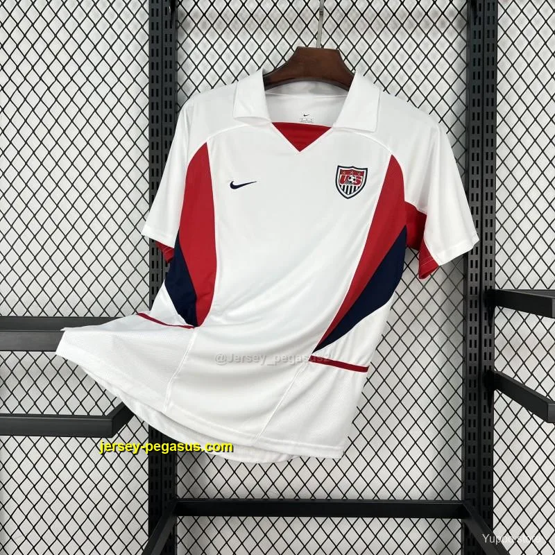 2002 Retro USA Home Jersey 2002 Retro USA Home Jersey