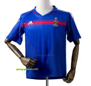 2004 Retro France Home Jersey