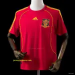2008 Retro Spain Home Jersey