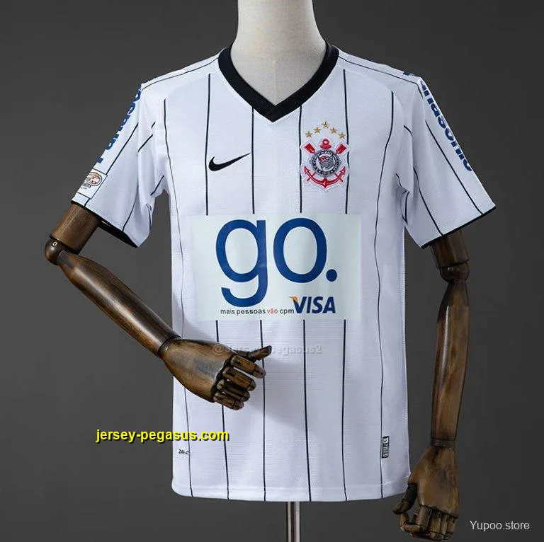2009 Corinthians Pre-Season Home Retro Jersey 2009 Corinthians Pre-Season Home Retro Jersey