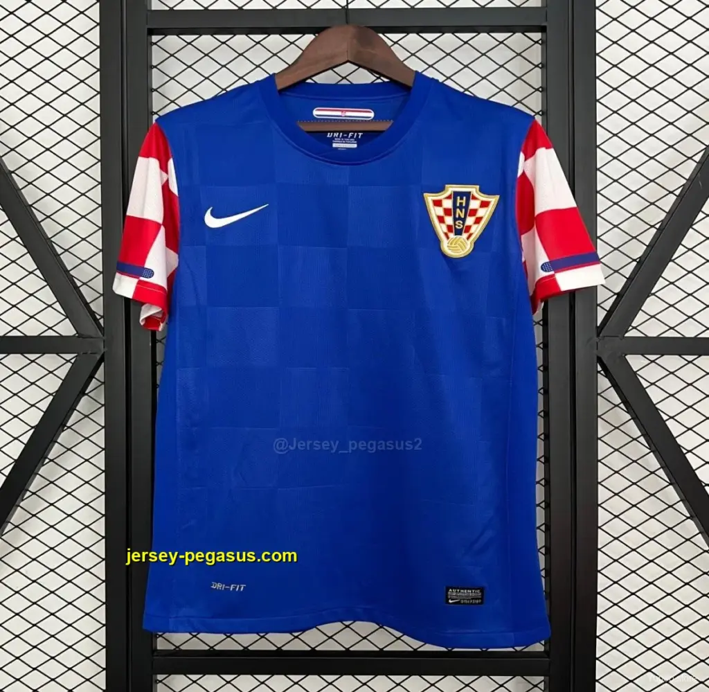 2010 Retro Croatia Away Jersey