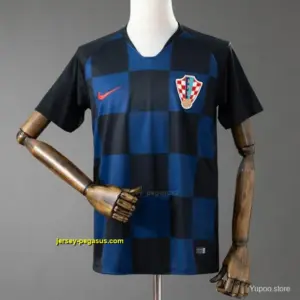 2018 Croatia Away Retro Jersey