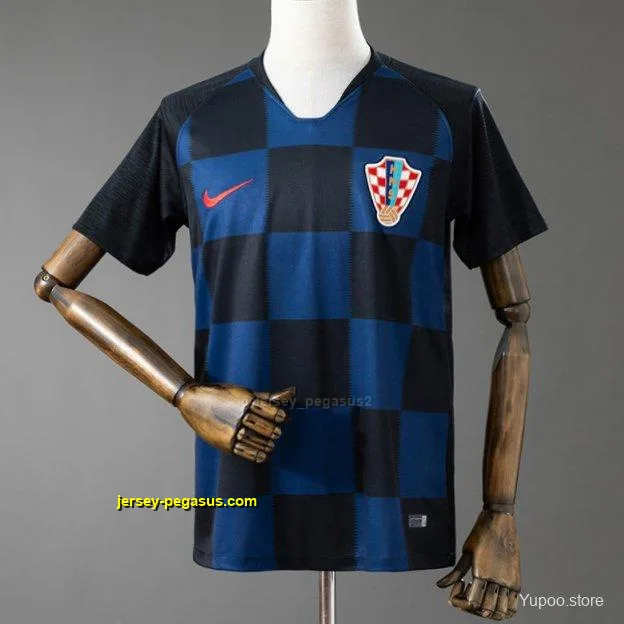 2018 Croatia Away Retro Jersey 2018 Croatia Away Retro Jersey