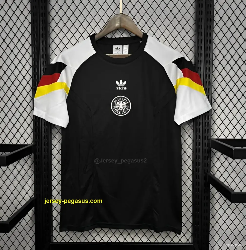 2024 Germany BlackWhite Special Jersey