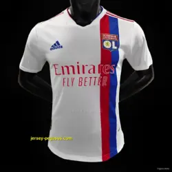 Player Version Olympique Lyonnais Lyon Home Jersey