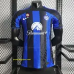 Player Version Retro Inter Milan Home Jersey With Paramount Plus Sponsor