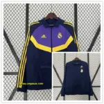 Real madrid pueple blue reversible jakcet