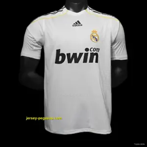 Player Version Retro Real Madrid Home Jersey