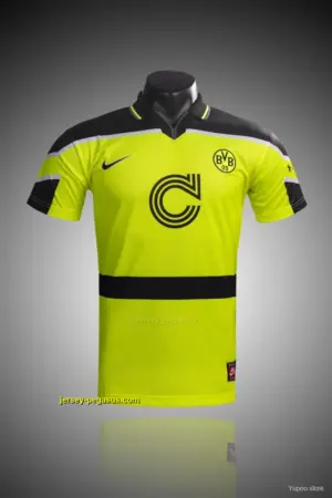 RETRO Dortmund Champions League Home Soccer Jersey