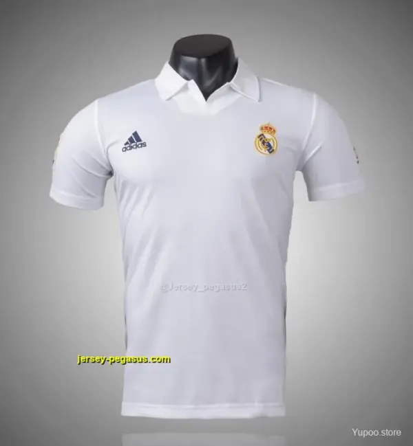 RETRO Real Madrid Home Champion League Jersey (No Sponsor)