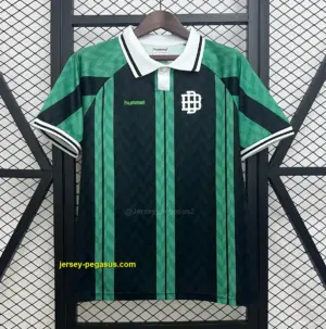 Real Betis Green with Black Vertical Stripes Jersey