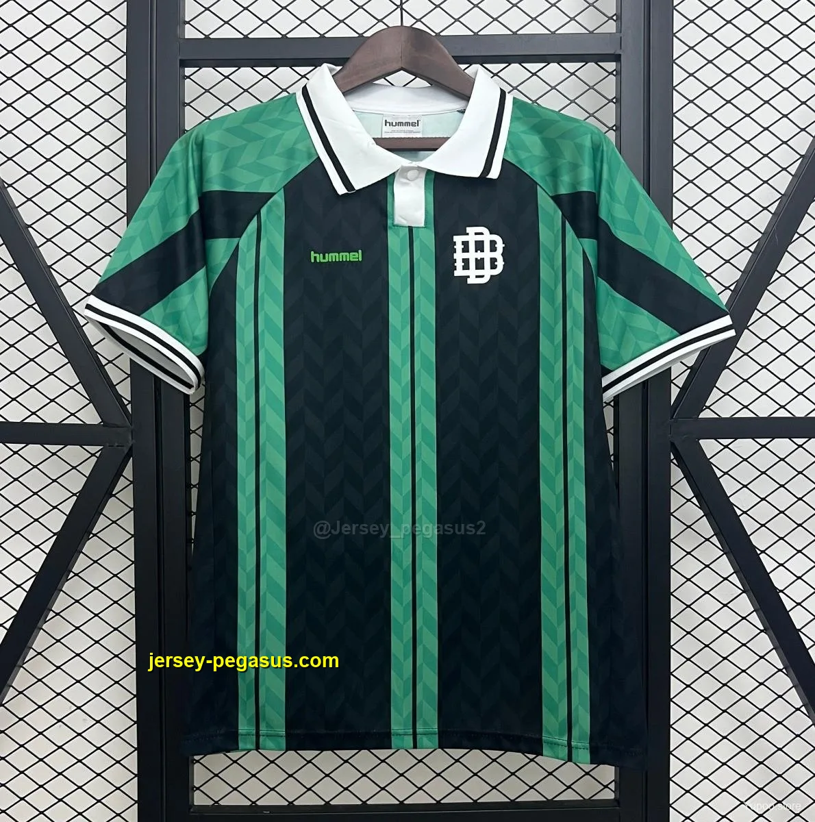 Real Betis Green with Black Vertical Stripes Jersey Real Betis Green with Black Vertical Stripes Jersey