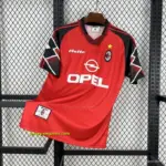Retro 19 AC Milan Away Red Jersey