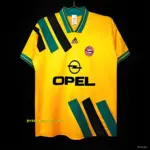 Retro 19 Bayern Munich Away Yellow Jersey