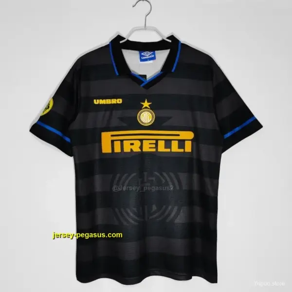 Retro 19 Inter Milan Third Soccer Jersey Retro 19 Inter Milan Third Soccer Jersey