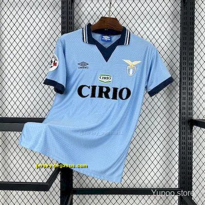 Retro 19 Lazio Home Jersey Retro 19 Lazio Home Jersey