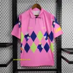 Retro 19 Mexico Goalkeeper CAMPOS 1 Home Pink Jersey