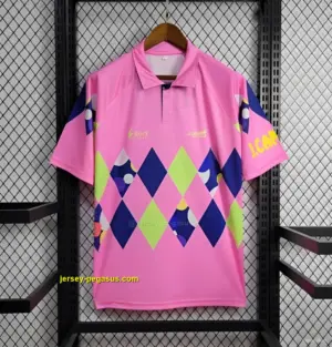 Retro 19 Mexico Goalkeeper CAMPOS 1 Home Pink Jersey