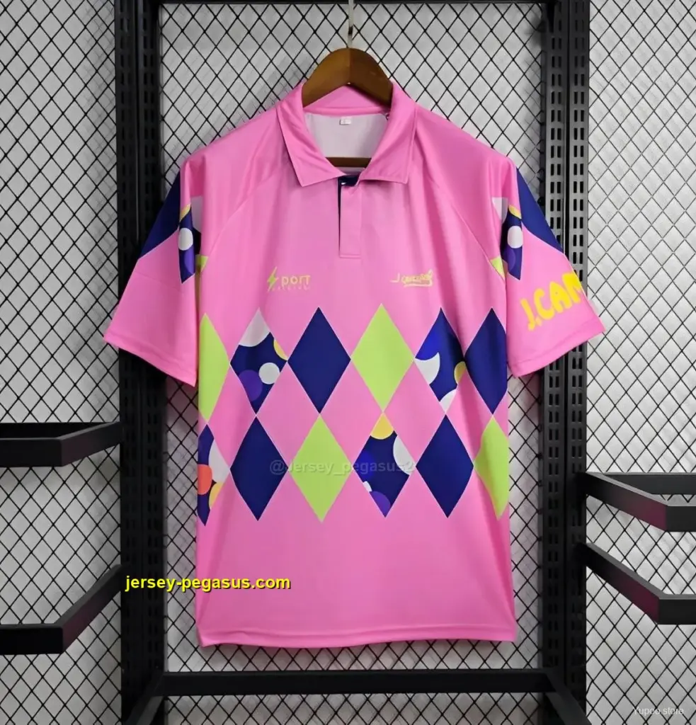 Retro 19 Mexico Goalkeeper CAMPOS 1 Home Pink Jersey