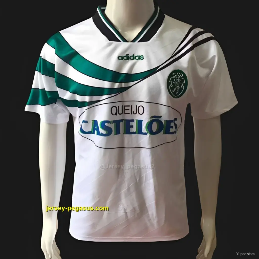 Retro 19 Sporting Lisbon Away White Jersey