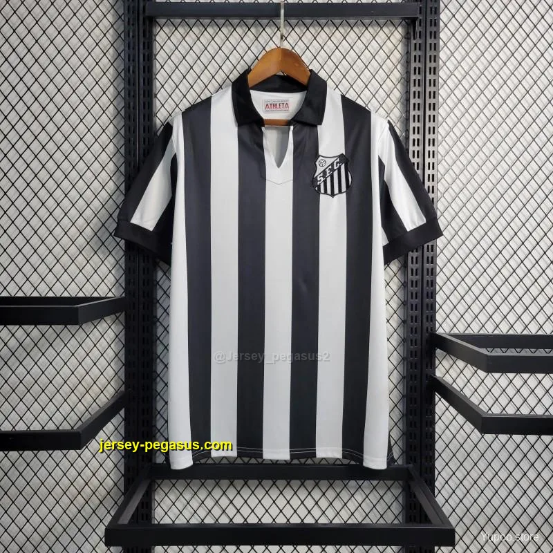 Retro 1958 Santos Home Jersey Retro 1958 Santos Home Jersey