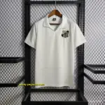 Retro 1970 Santos Home White Jersey