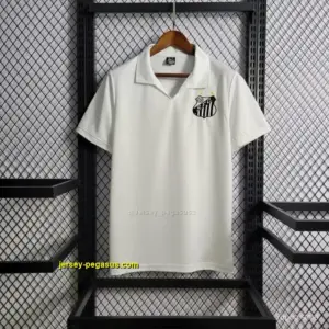 Retro 1970 Santos Home White Jersey