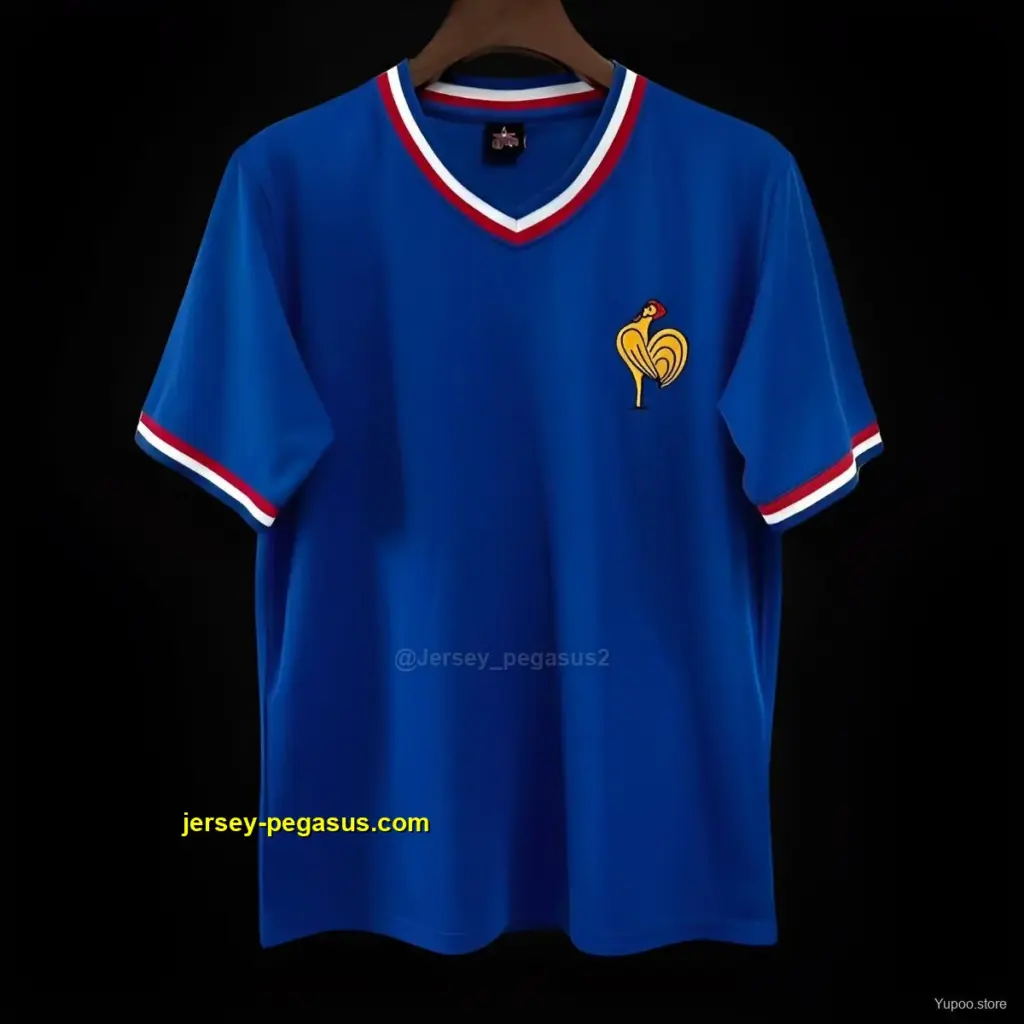 Retro 1971 France Home Jersey