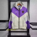 miami purple white windbreaker jacket