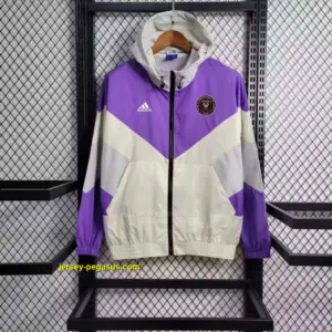 miami purple white windbreaker jacket