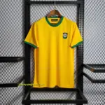 Retro 1972 Brazil Home Jersey