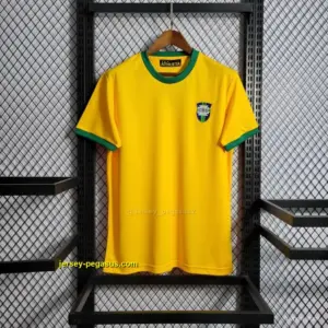 Retro 1972 Brazil Home Jersey