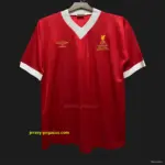 Retro 1978 Liverpool Home European Cup Final Jersey