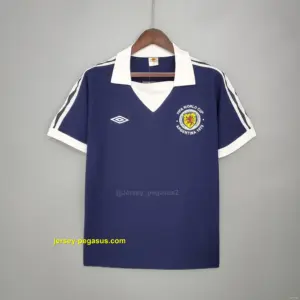 Retro 1978 Scotland Home Soccer Jersey