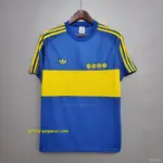 Retro 1981 Boca Juniors home Soccer Jersey