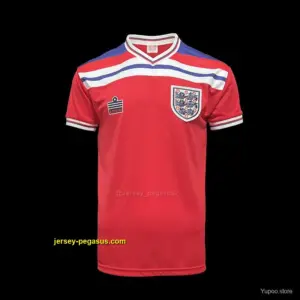 Retro 1982 England Away Soccer Jersey
