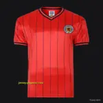 Retro 1982 Scotland Away Red Jersey