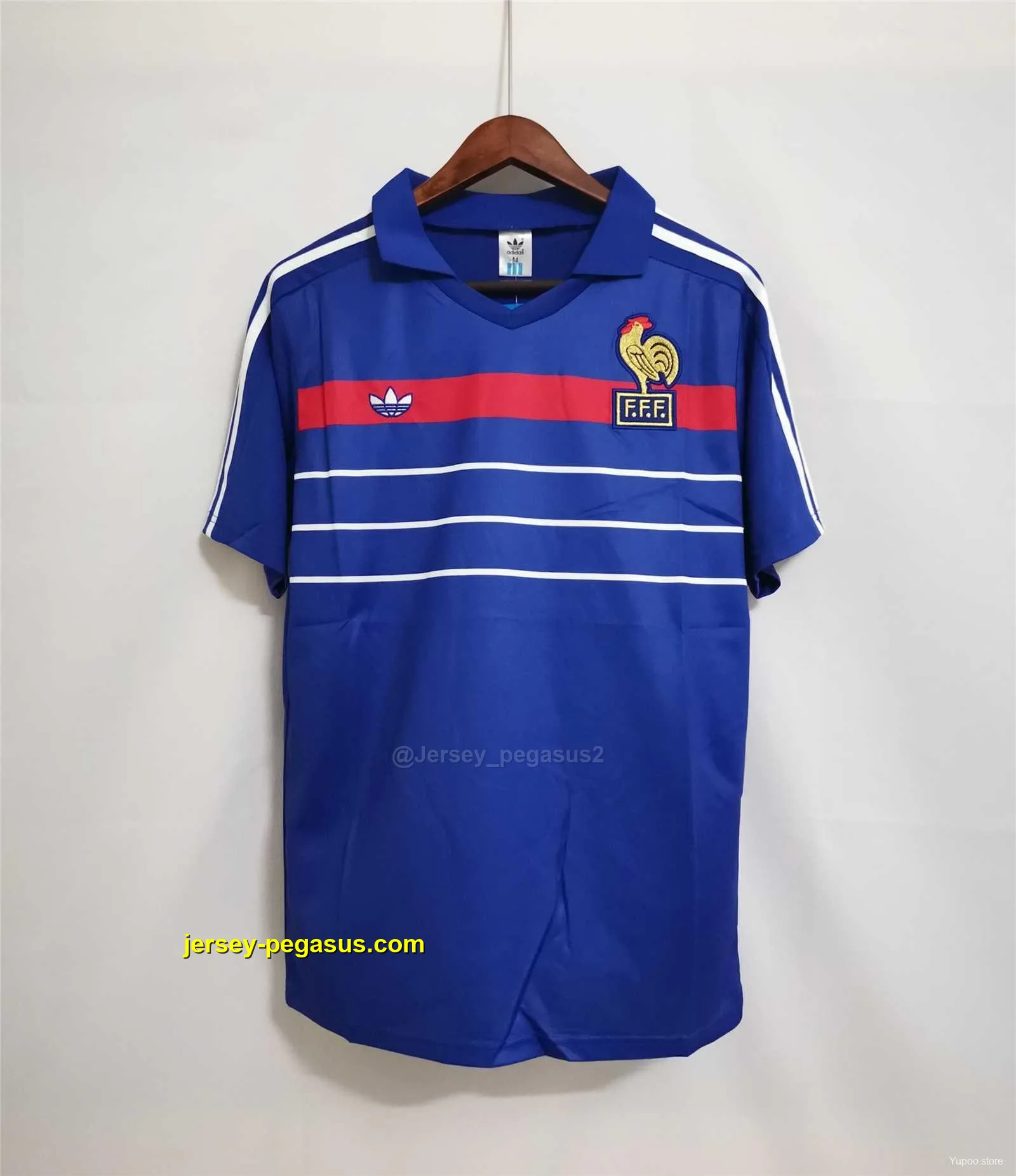 Retro 1984 France Home Soccer Jersey Retro 1984 France Home Soccer Jersey