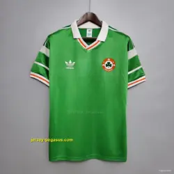 Retro 1988 Ireland home Soccer Jersey