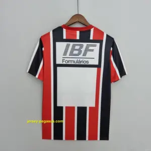 Retro 1991 sao paulo away Soccer Jersey