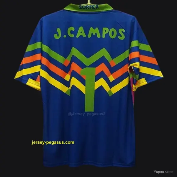 Retro 1994 Mexico Jorge Campos Goalkeeper Pink Jersey