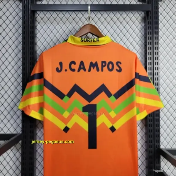 Retro 1994 Mexico Jorge Campos Home Green Goalkeeper